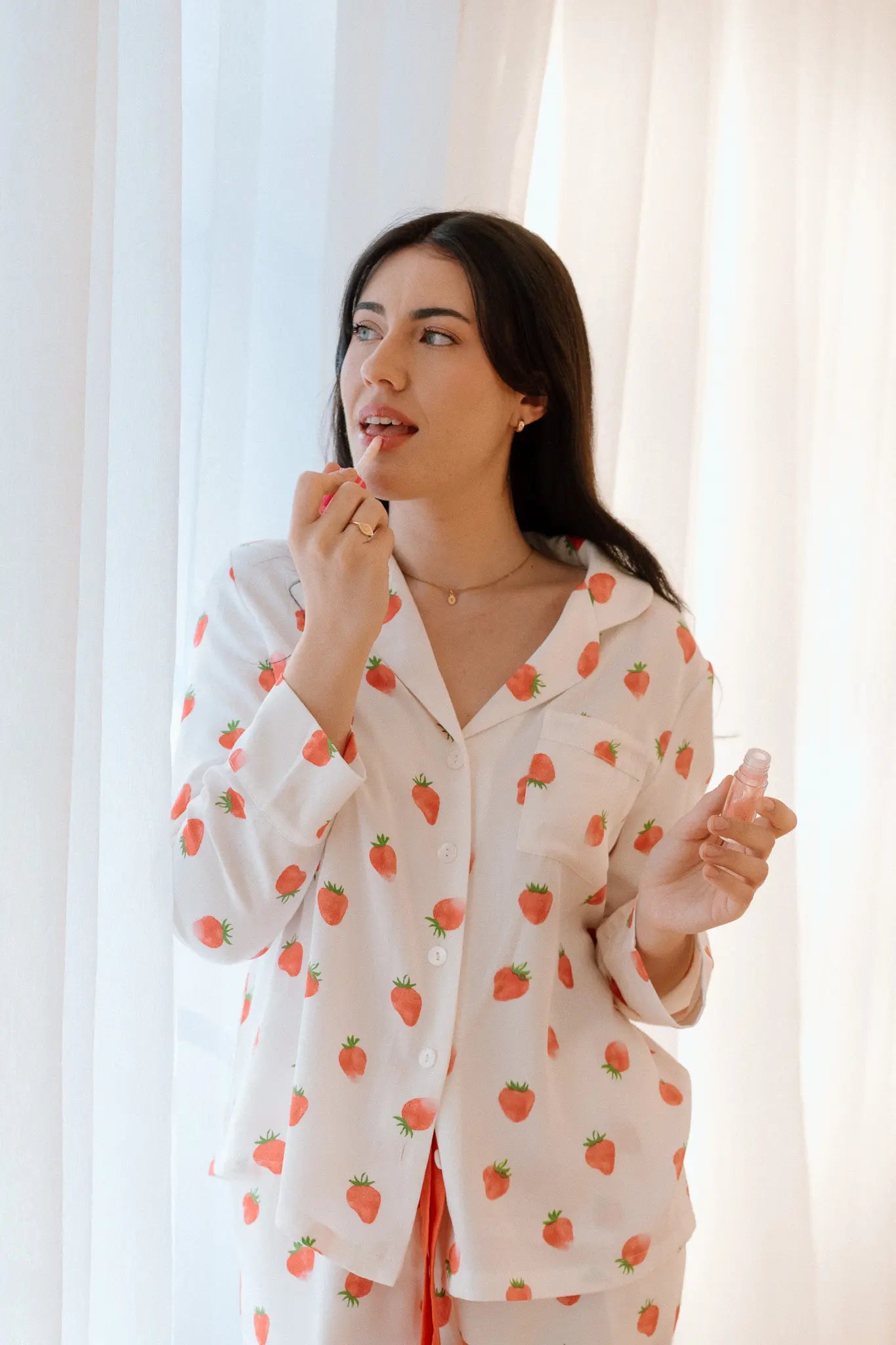 Strawberries & Cream Pyjama Set