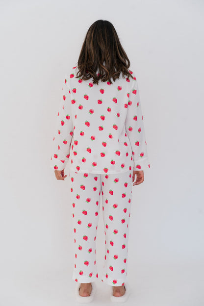 Strawberries & Cream Pyjama Set